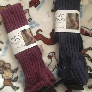 💕BUNDLE💕Simply Noelle Buckle Boot Socks (2Pairs)